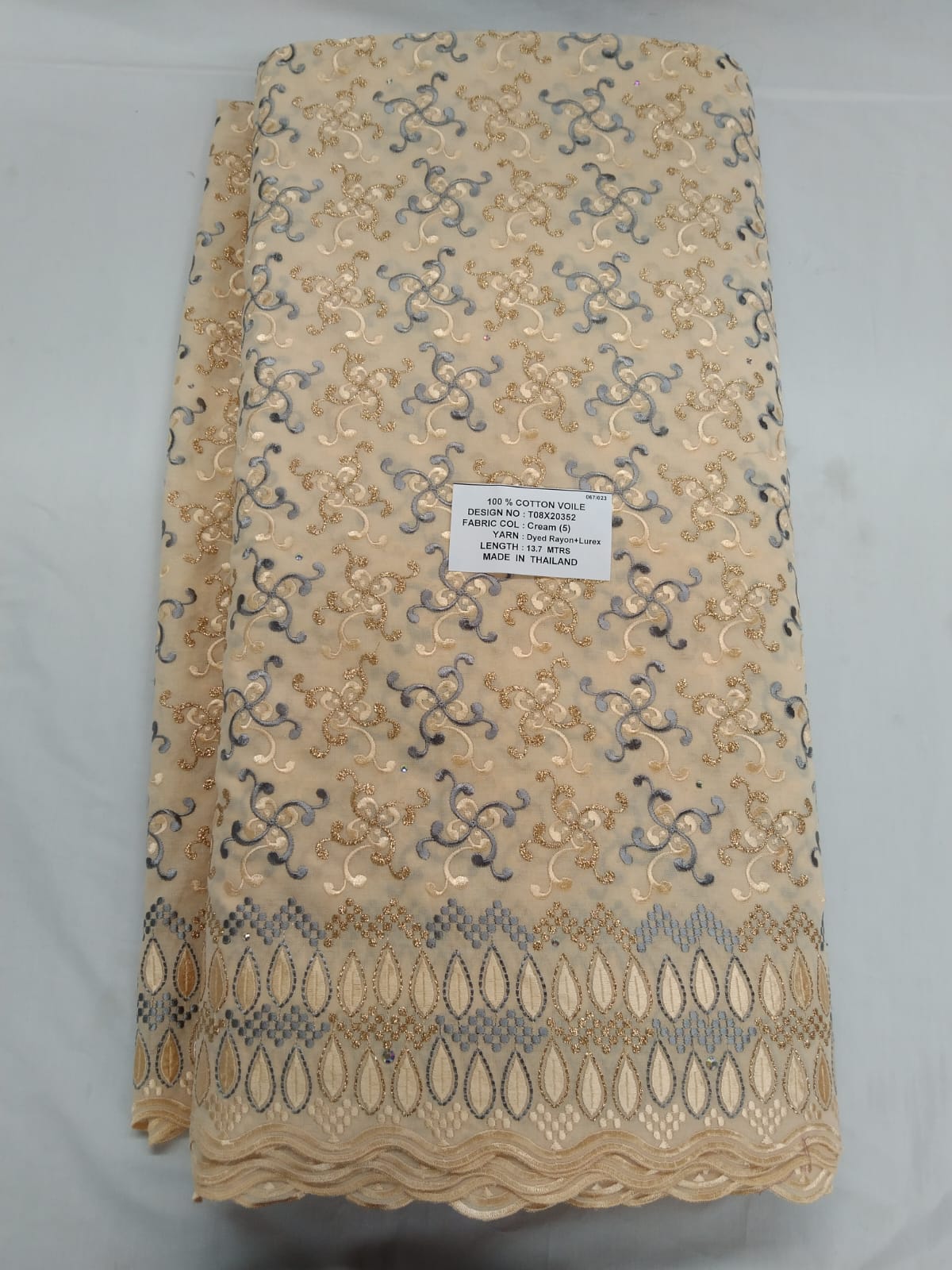 Swiss Lace Cotton Voile (Limited Stock).
