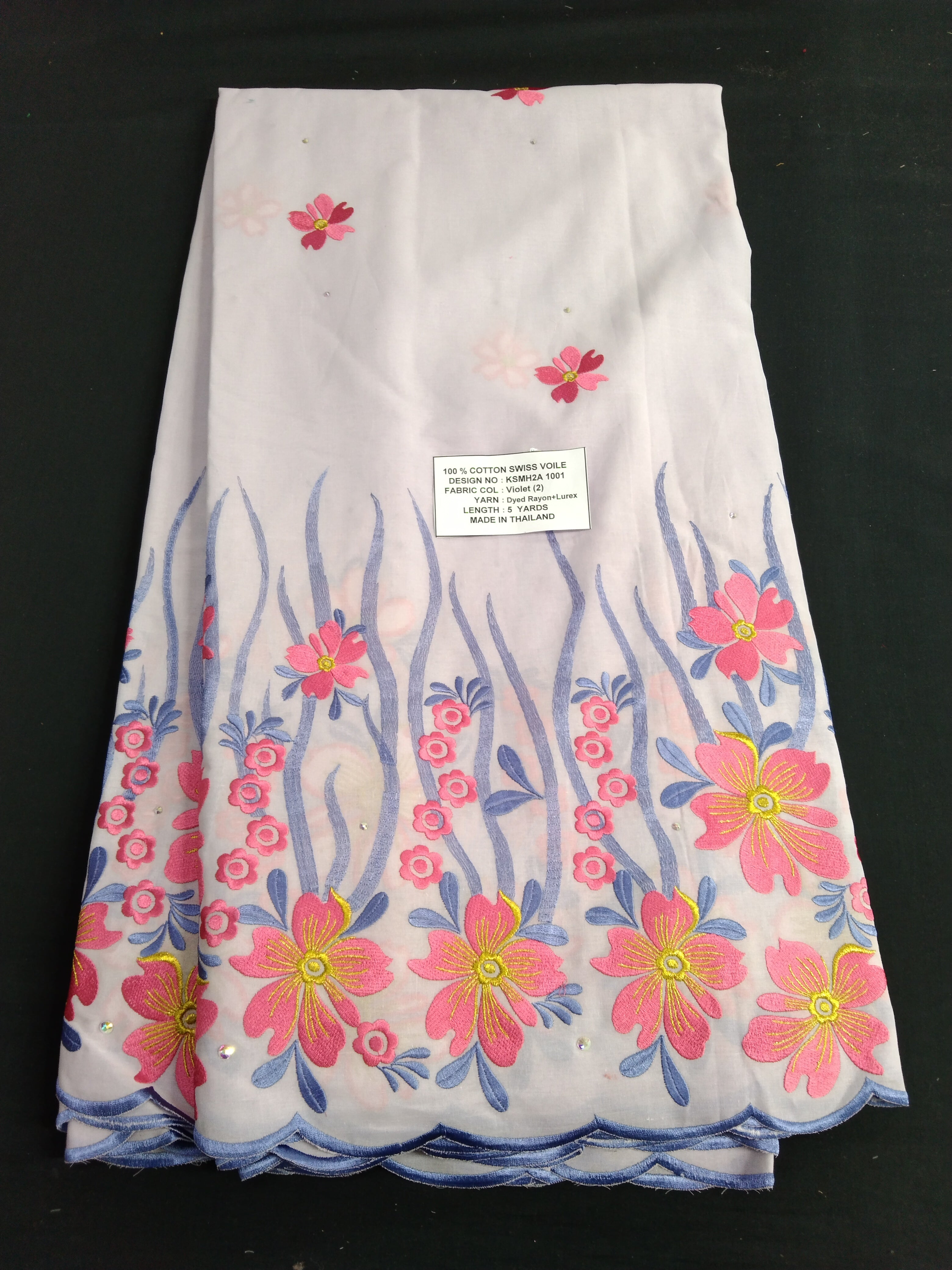 Swiss Lace Cotton Voile (Lafayete Design).