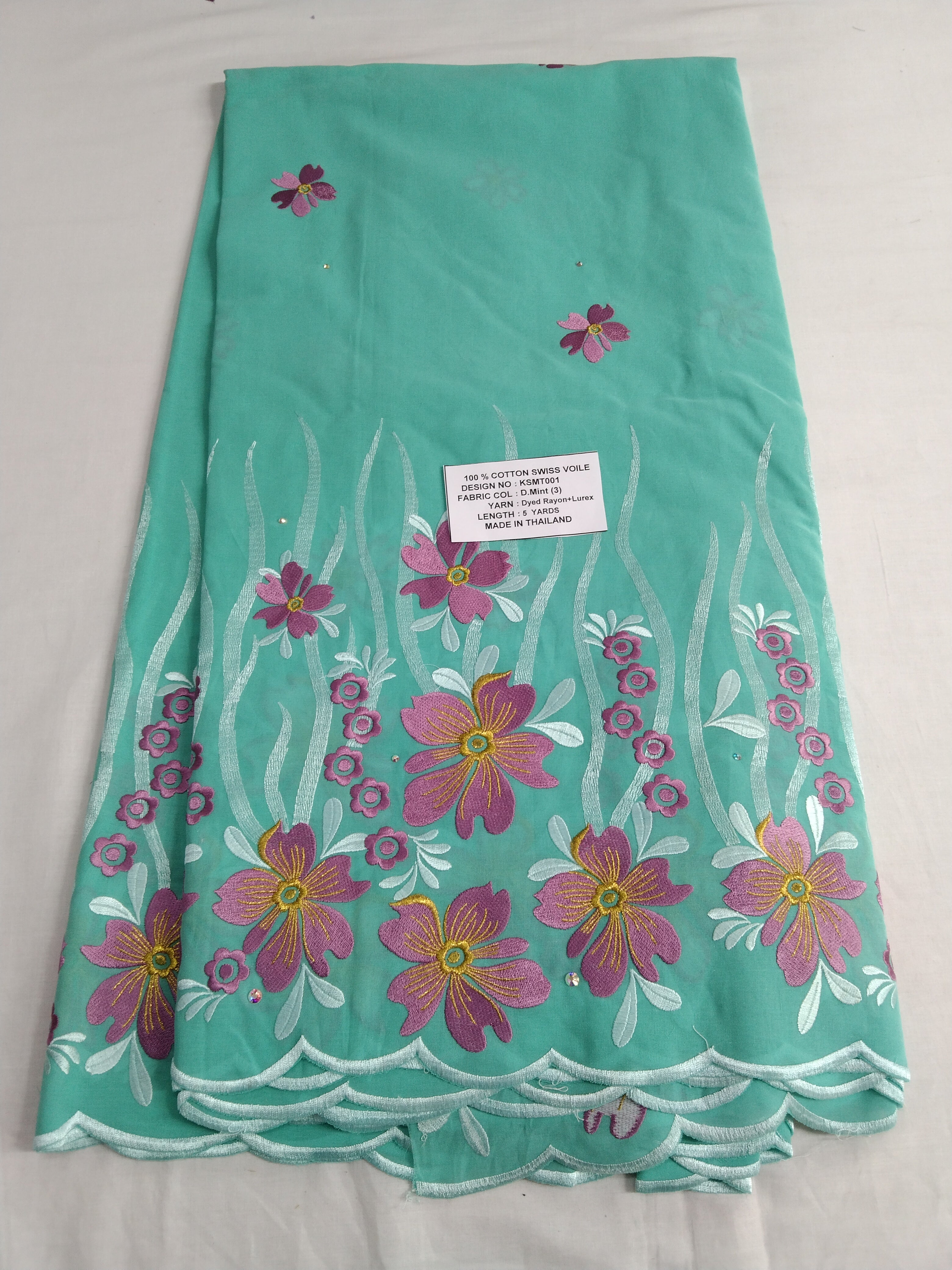 Swiss Lace Cotton Voile (Lafayete Design).