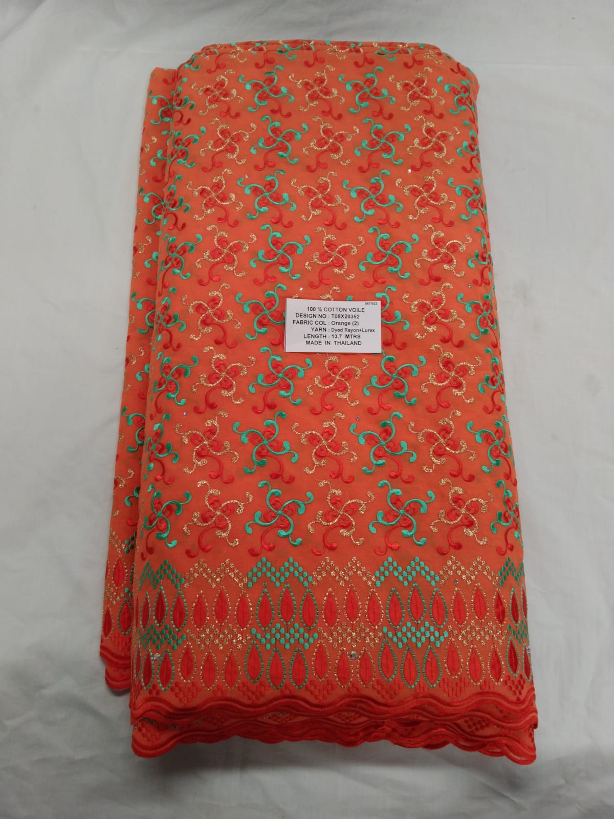 Swiss Lace Cotton Voile (Limited Stock).
